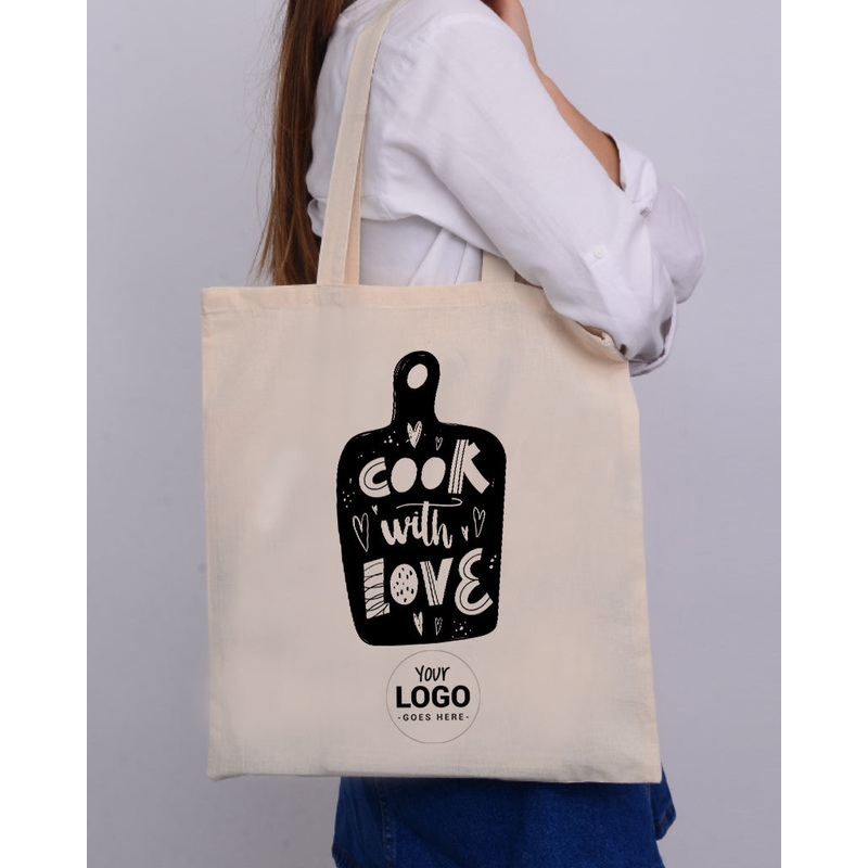 Cook With Love Design - Bakery Tote Bags