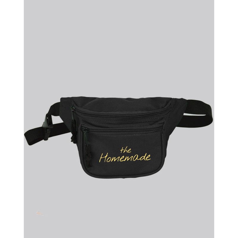 Customized Eco Fanny Pack with Three Zippered Pockets - Personalized Fanny Pack With Your Logo - 1015