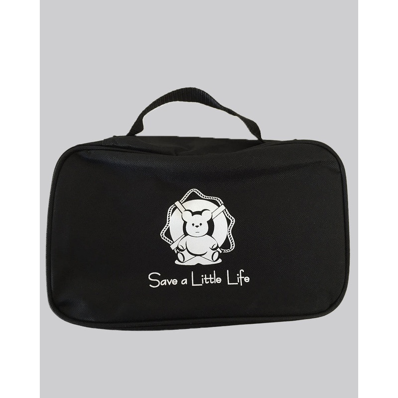 Customized Polyester Travel Kit with Front Pocket - Personalized Travel Kit With Your Logo - 1020