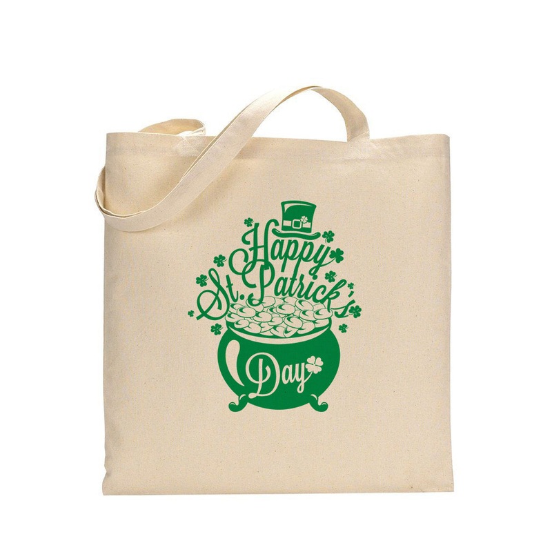 Hat and Boiler Happy St Patrick's Day - St Patrick's Tote Bag