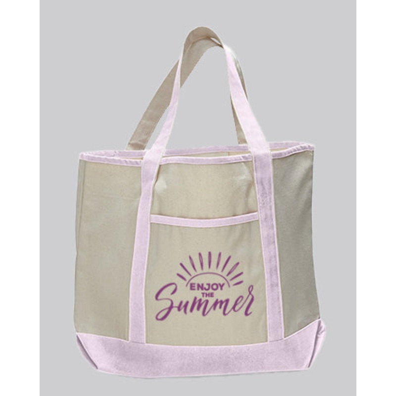 Jumbo Size Heavy Canvas Deluxe Tote Bags Customized - Personalized Tote Bags With Your Logo - TG215 - Alternative Colors