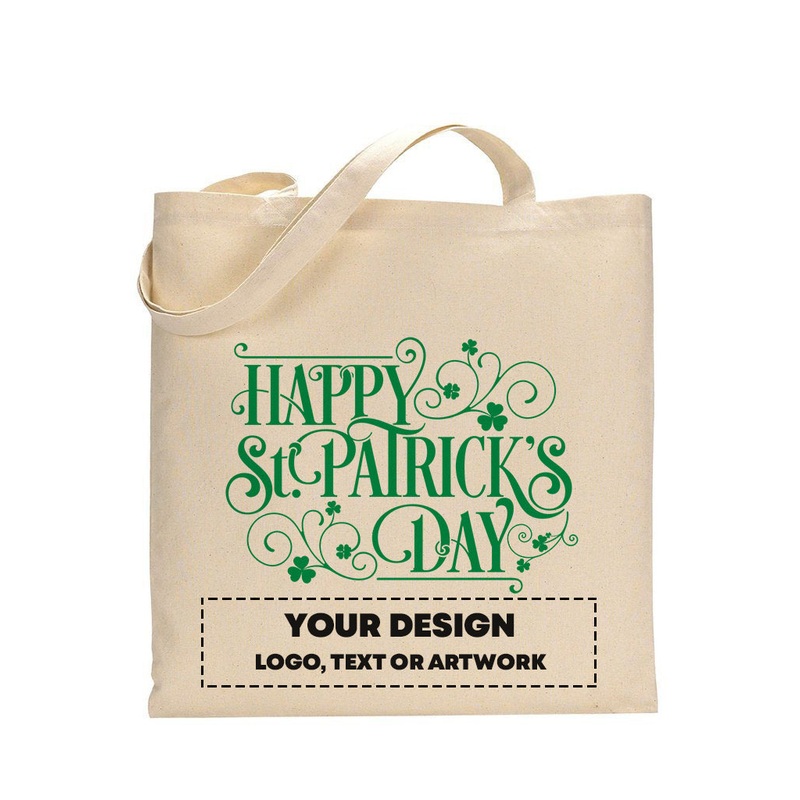 Leafs Happy St Patrick's Day Leaf - St Patrick's Tote Bag