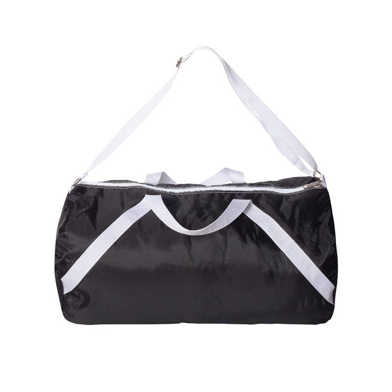Nylon Roll Duffel Tote Bag