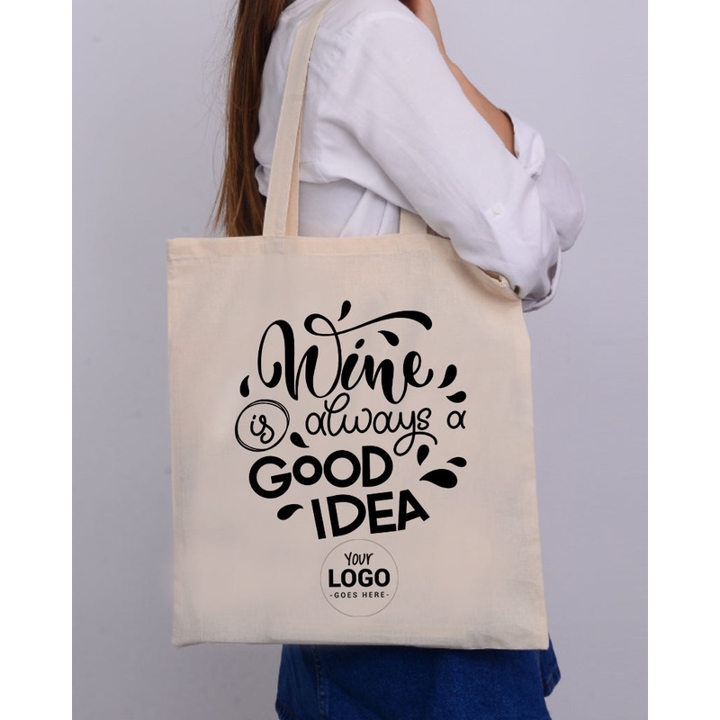 Wine is Always Good Idea Design - Winery Tote Bags