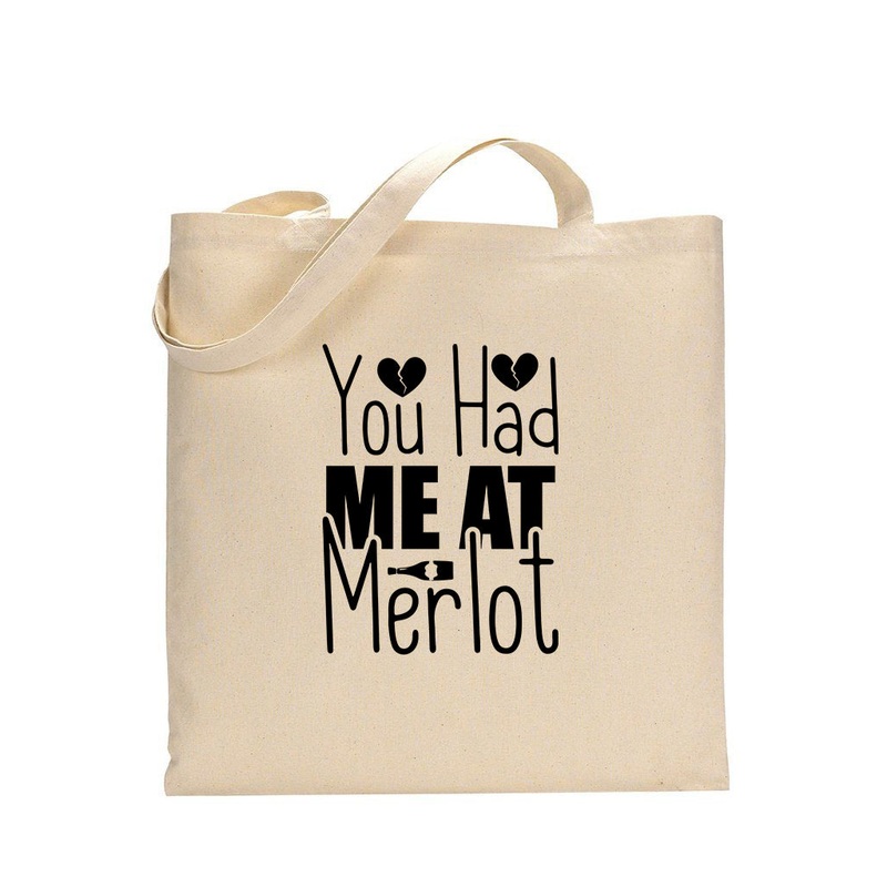 You Had Me At Merlot Design - Winery Tote Bags