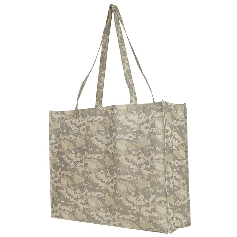 Large Army Camo Tote Bag