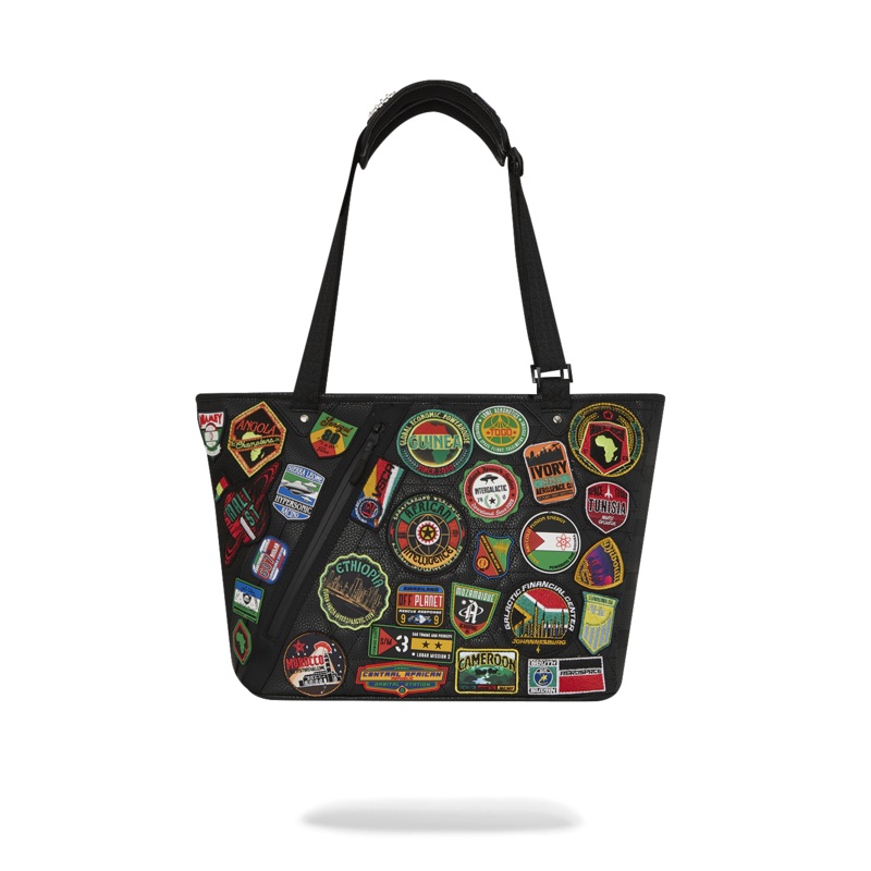 A.I. THE 54 (PATCHES OF AFRICA) CARGO TOTE