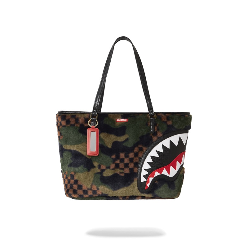 BIG SKY FUR SHARK TOTE
