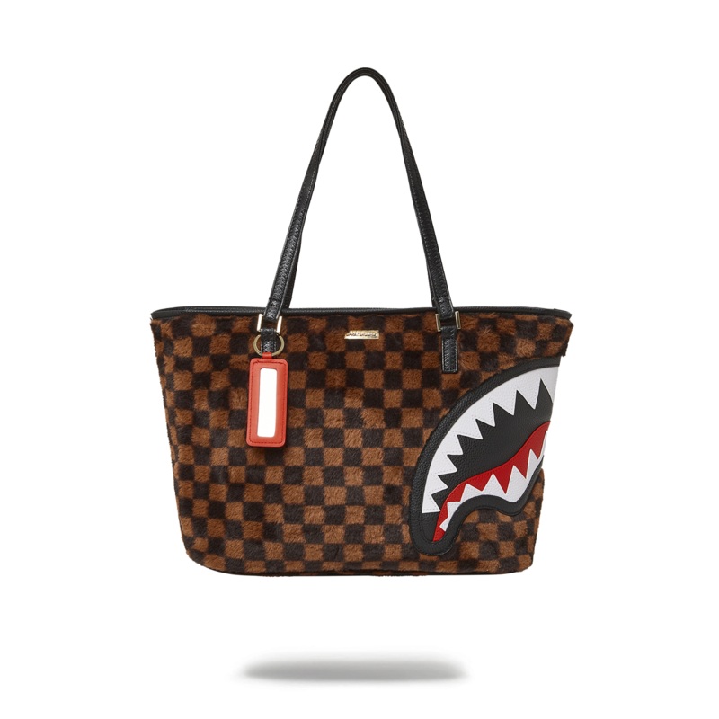 FURRR SHARKS IN PARIS TOTE