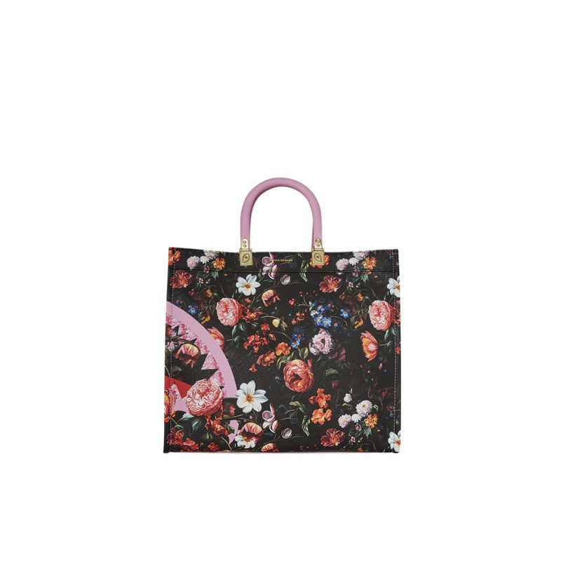JARDIN DE FLORES TORTUGA TOTE