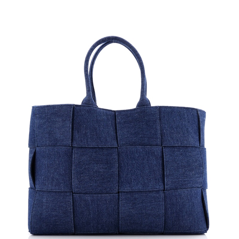 Arco Tote Maxi Intrecciato Denim