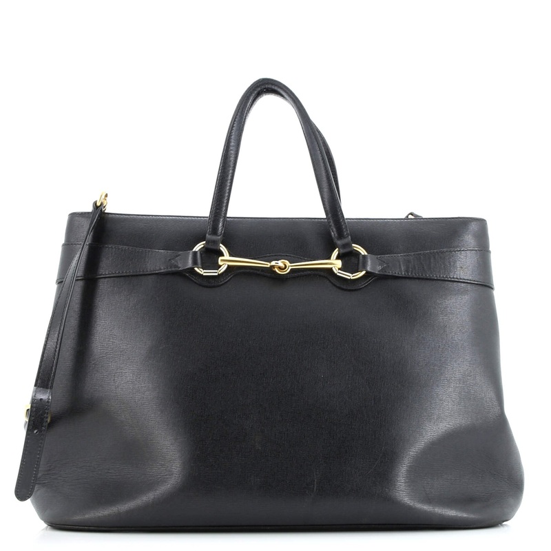 Bright Bit Convertible Tote Leather Large