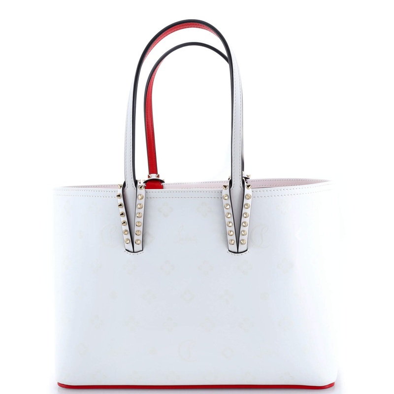 Cabata East West Tote Printed Leather Small