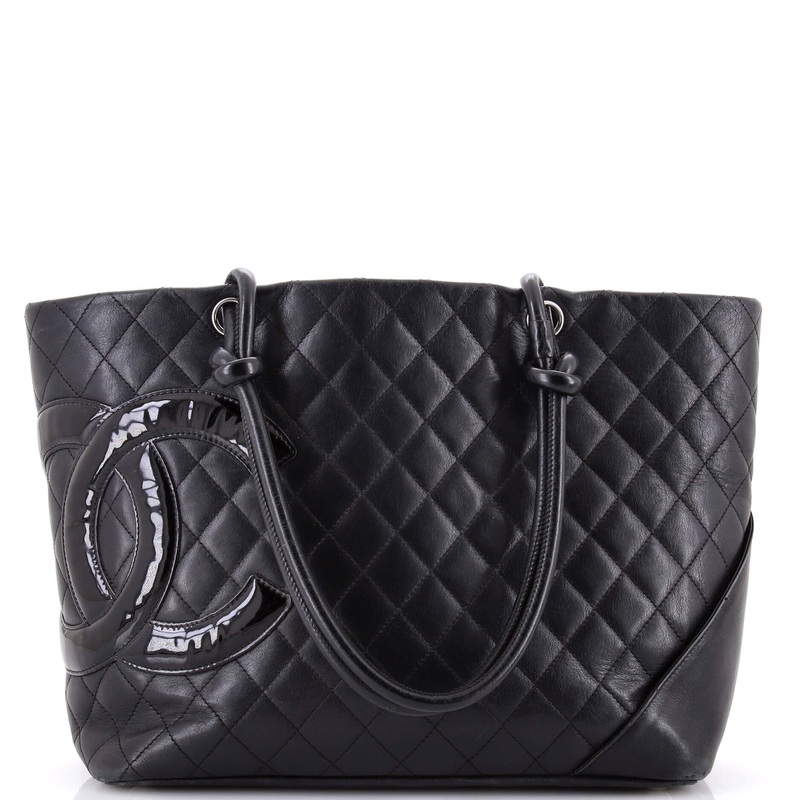 Cambon Tote Quilted Leather Large