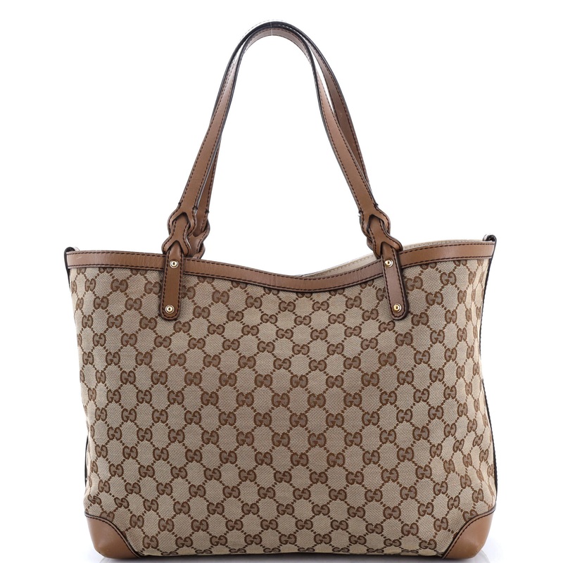 Craft Tote GG Canvas with Leather Medium