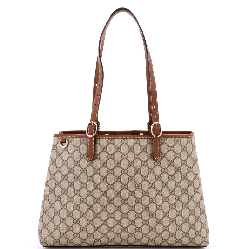 Emblem Tote GG Coated Canvas Large
