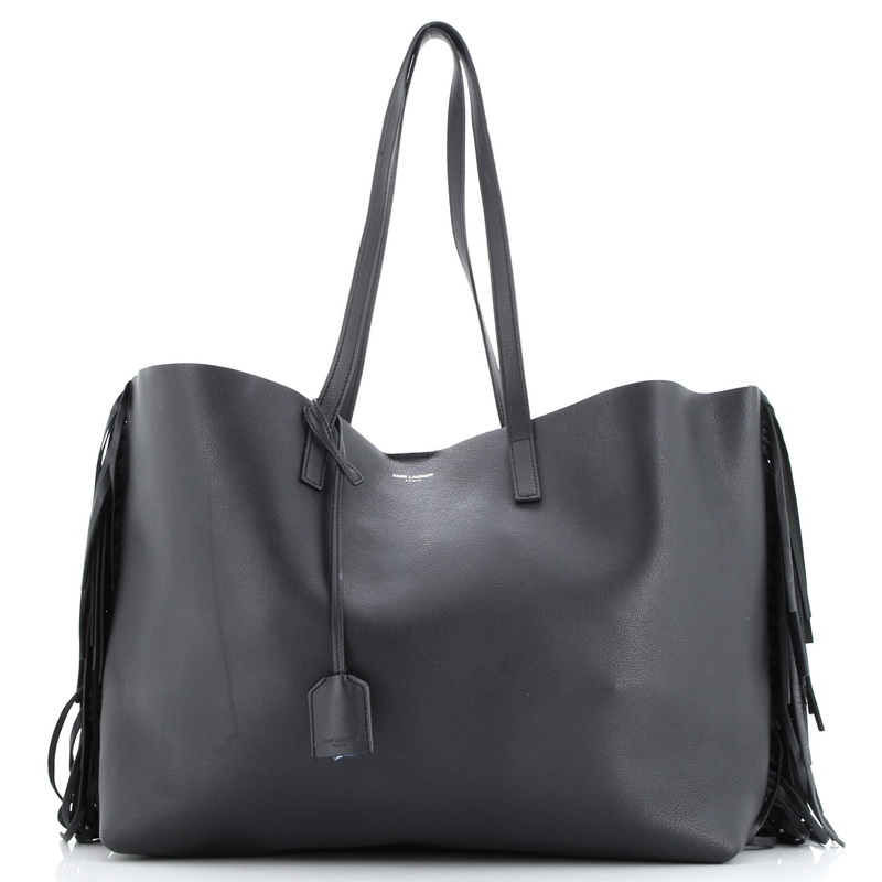 Fringe Shopper Tote Leather Large