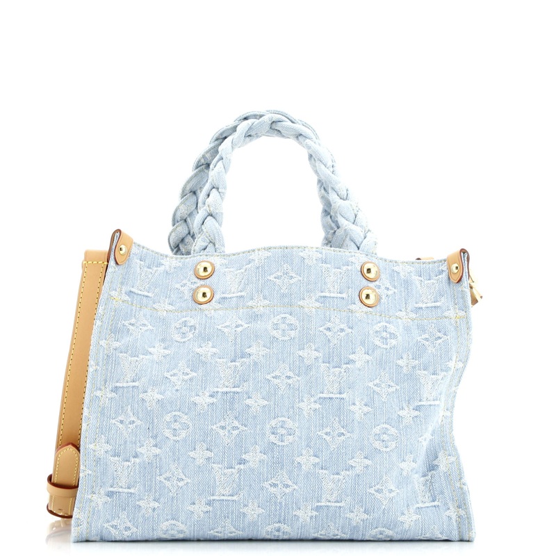 Let Go Tote Monogram Denim PM