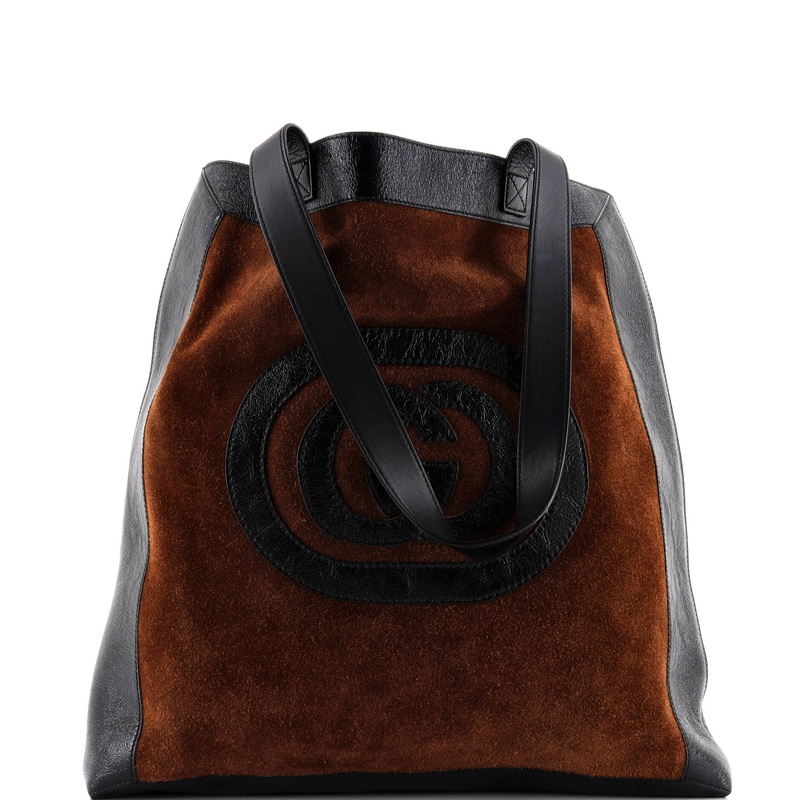 Ophidia Soft Open Tote Suede Large