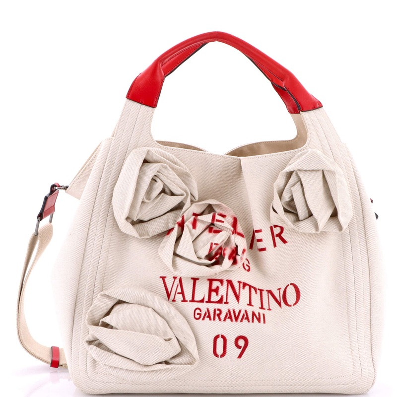 Rose Blossom Atelier Bag Canvas Large