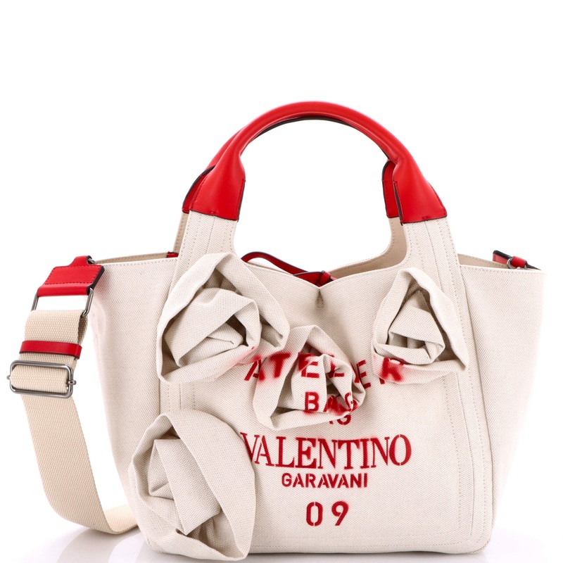 Rose Blossom Atelier Bag Canvas Medium