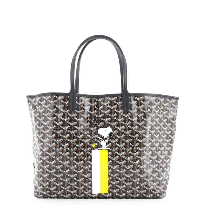 Saint Louis Tote Snoopy Printed Coated Canvas PM