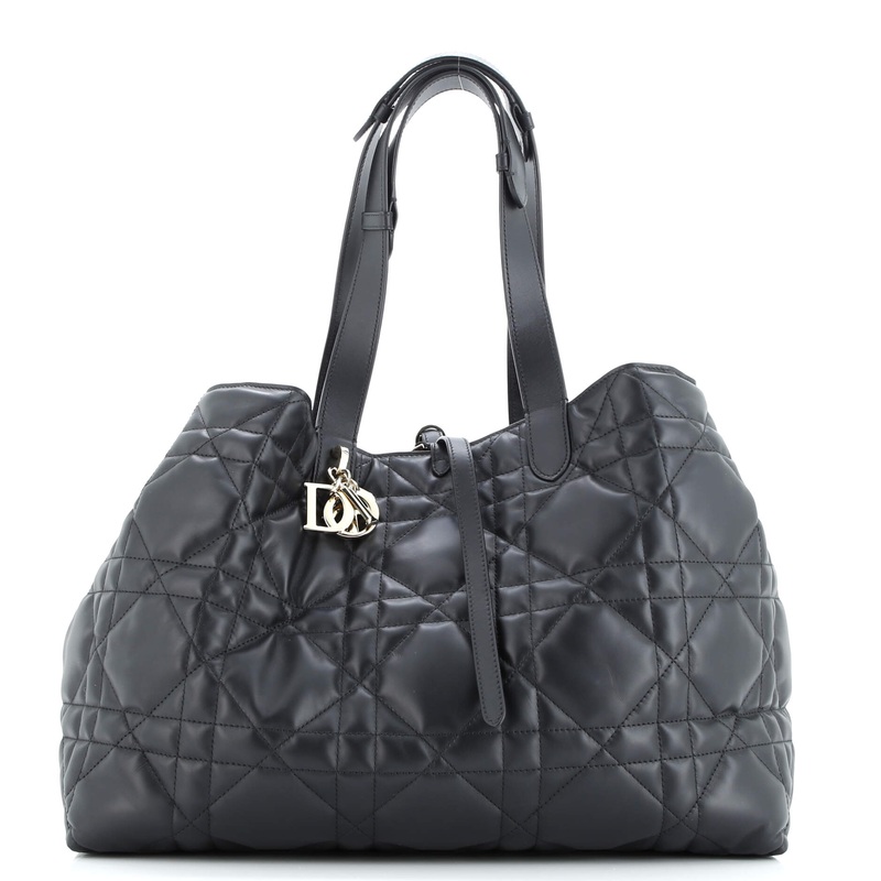 Toujours Tote Bag Macrocannage Quilt Calfskin Large