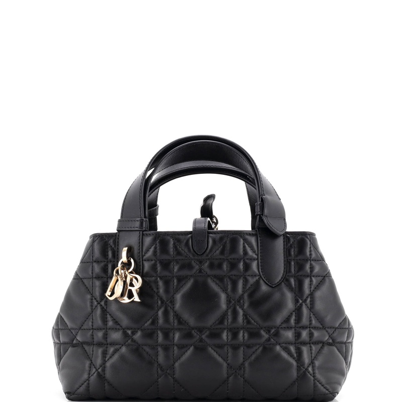 Toujours Tote Bag Macrocannage Quilt Calfskin Small