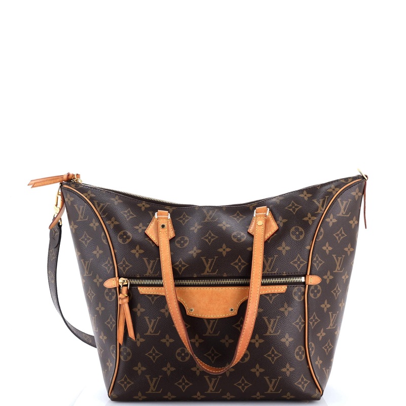 Tournelle Tote Monogram Canvas with Leather MM