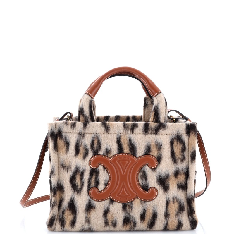 Cabas Thais Tote Printed Wool Small