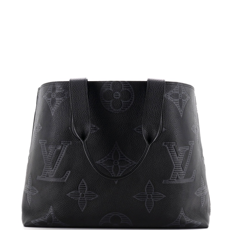 Cabas Voyage Monogram Shadow Giant Taurillon Leather