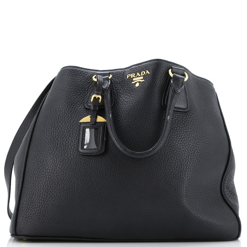 Convertible Open Tote Leather Large
