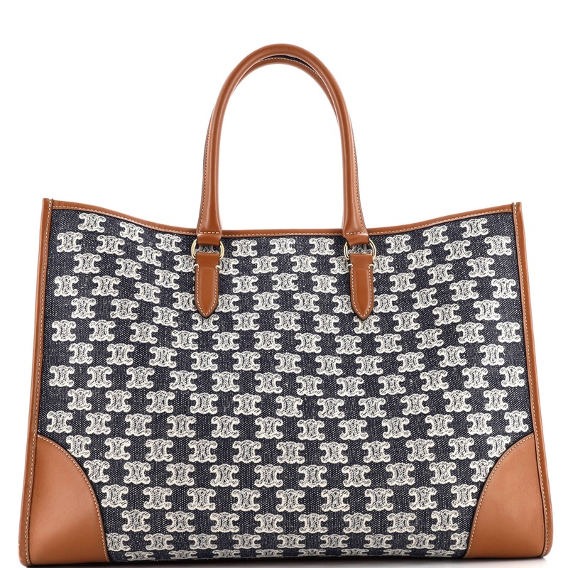 Horizontal Cabas Tote Triomphe Canvas