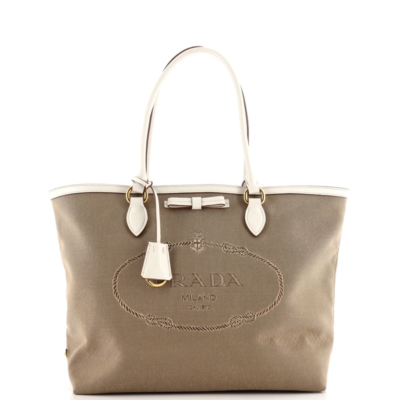 Logo Open Tote Canvas Medium