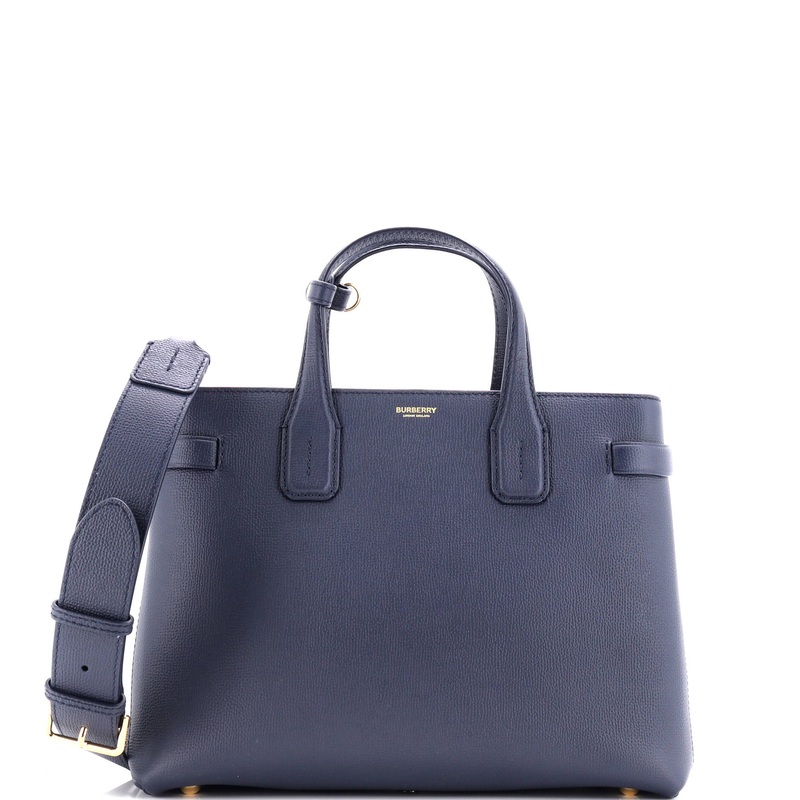 Banner Tote Leather Medium