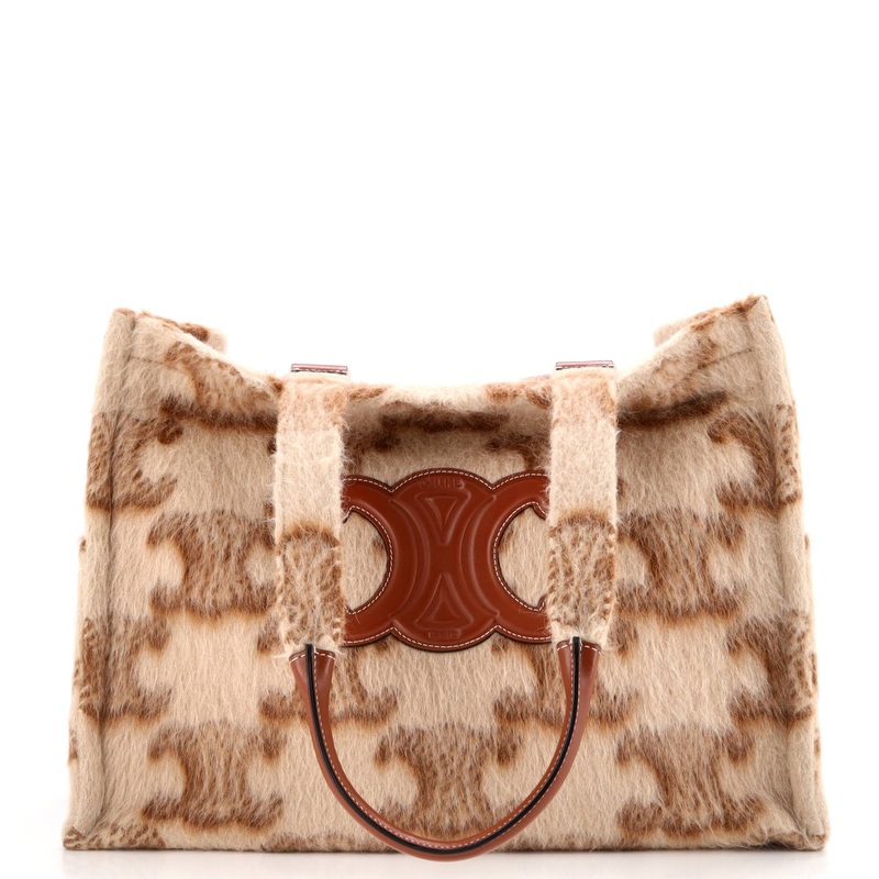 Cabas Thais Tote Triomphe Wool Large
