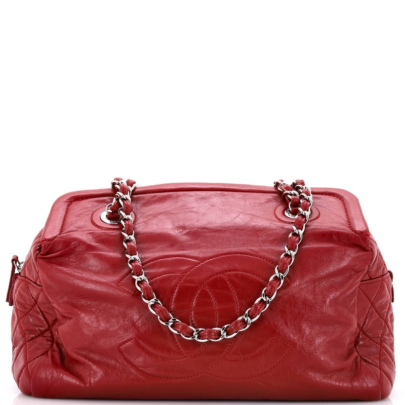 CC Frame Tote Calfskin Large