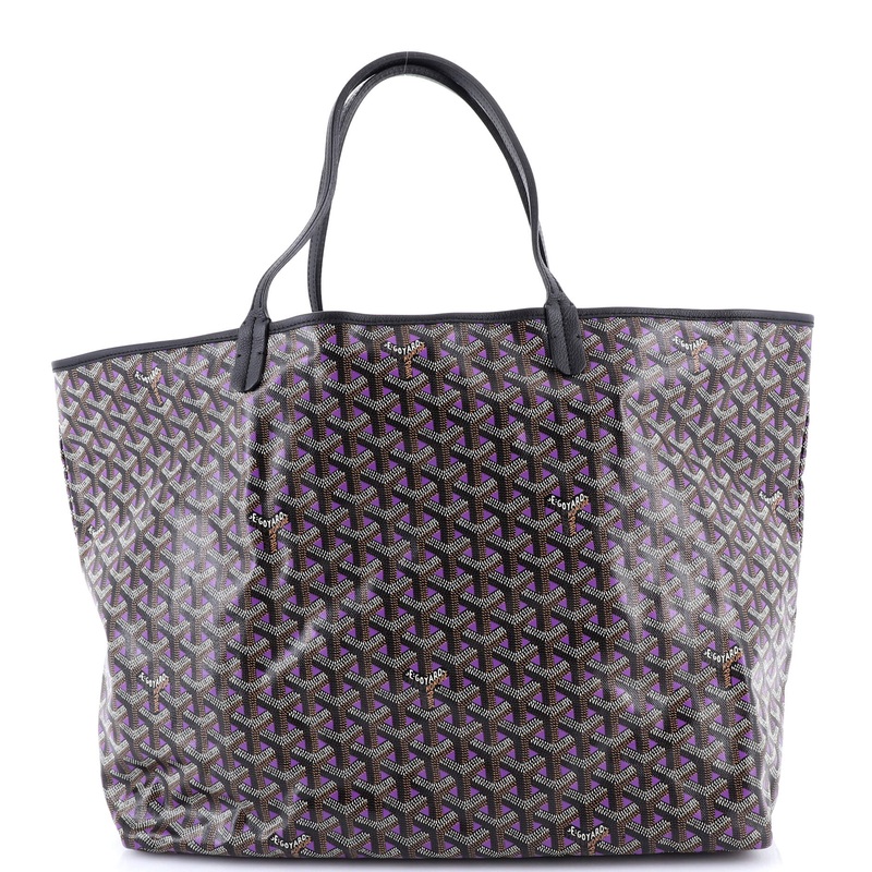 Saint Louis Tote Claire Voie Coated Canvas GM