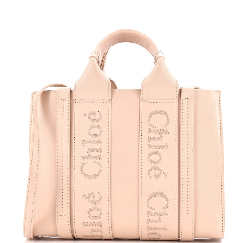 Woody Convertible Tote Leather Small