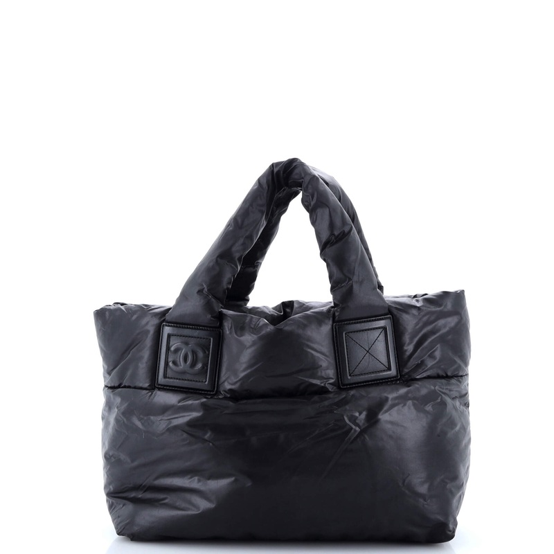 Coco Cocoon Reversible Tote Quilted Nylon Small