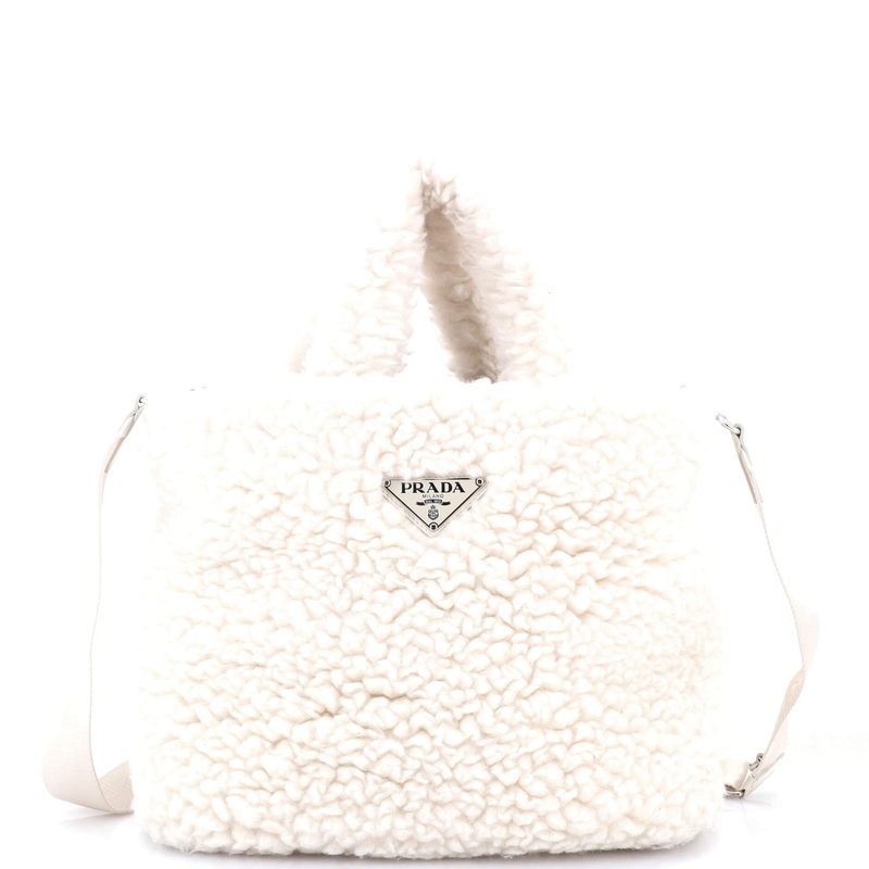Convertible Open Tote Wool and Cashmere