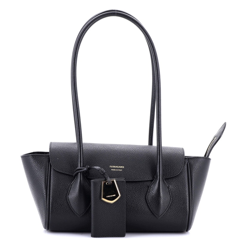 Firenze East West Tote Bag Leather Small