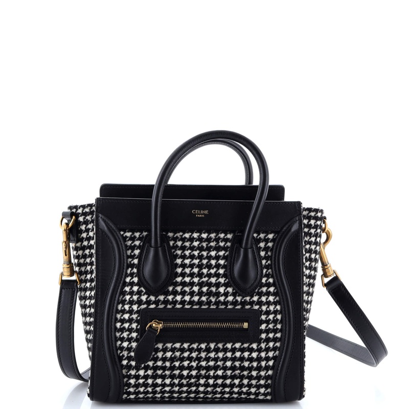 Luggage Bag Tweed Nano