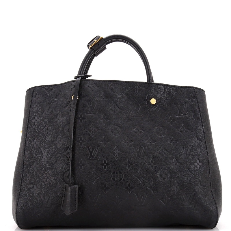 Montaigne Handbag Monogram Empreinte Leather GM
