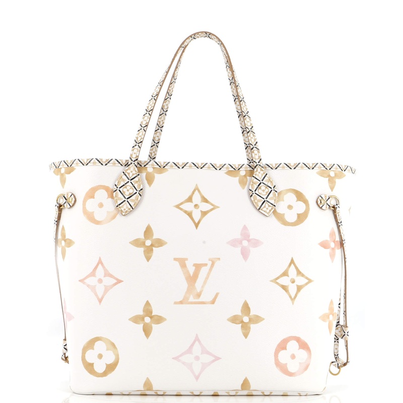Neverfull NM Tote By The Pool Monogram Watercolor Giant MM