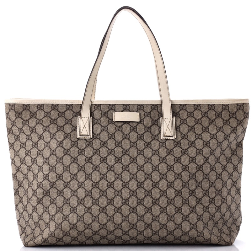 Plus Tote GG Coated Canvas Large
