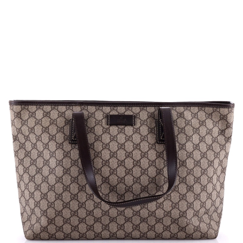 Plus Tote GG Coated Canvas Medium