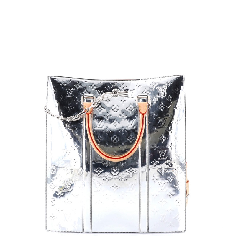 Sac Plat Bag Monogram Mirror Coated Canvas