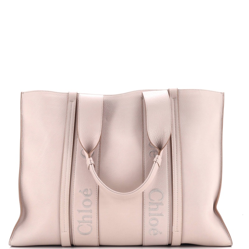 Woody Tote Leather Large