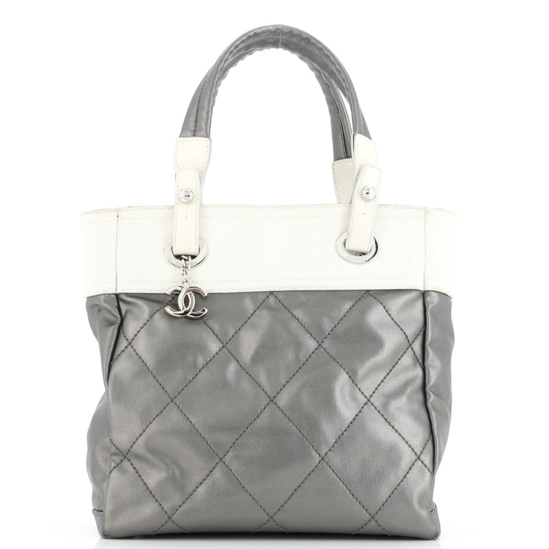 Biarritz Tote Quilted Coated Canvas Large